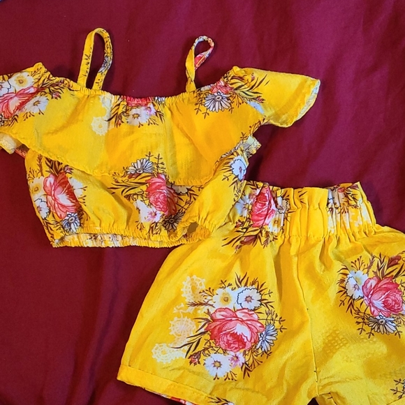 Floral matching set - Picture 3 of 3